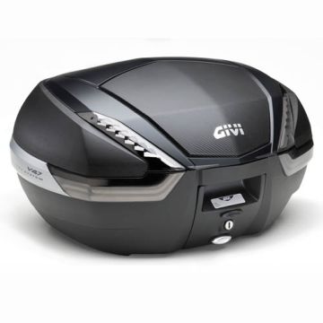 Bauletto Givi V47 Tech Monokey nero con catadiottri fumè