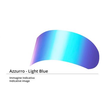 Visierino parasole azzurro Nolan per N33