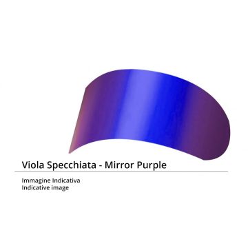 Visiera viola specchio Scorpion KDF14-3 per EXO-491 predisposizione Pinlock