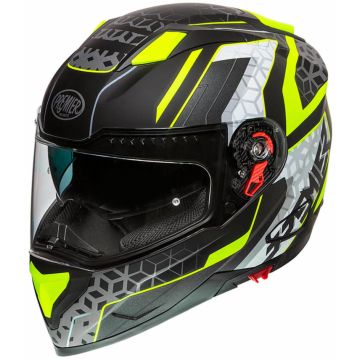 Casco integrale Premier VYRUS EMY9 BM Nero Giallo