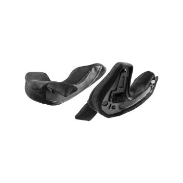 Ricambio X-LITE Guanciotte Steadyfit N-COM Taglia L 25mm X-1005 ULTRA Grigio Nero 